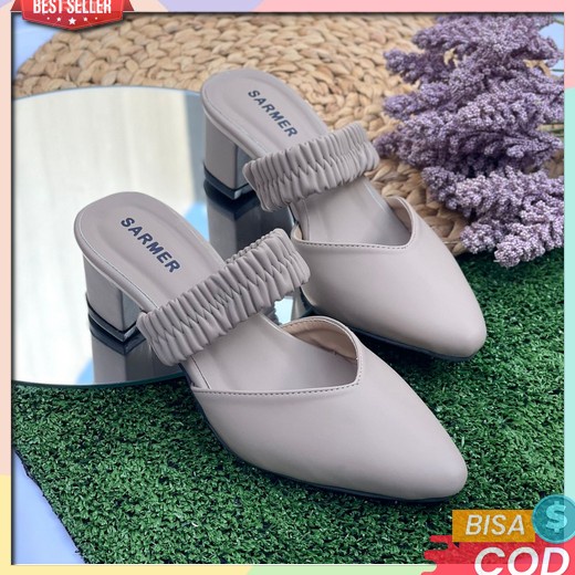 High Heels Pesta Wanita Hak Tahu Sandal Hak Tahu Remaja Korean Style Tebaru Sandal Hak Tinggi Kekini