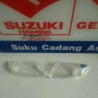 Mika kaca sein depan bening satria 2 tak lumba kotak