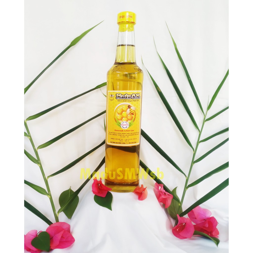 

Madu murni asli S. M. (Lebah Liar Pegunungan) 500ml