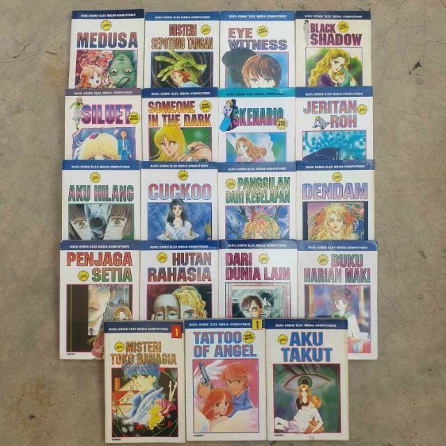 (LANGKA) Komik klasik elex seri Misteri - satuan