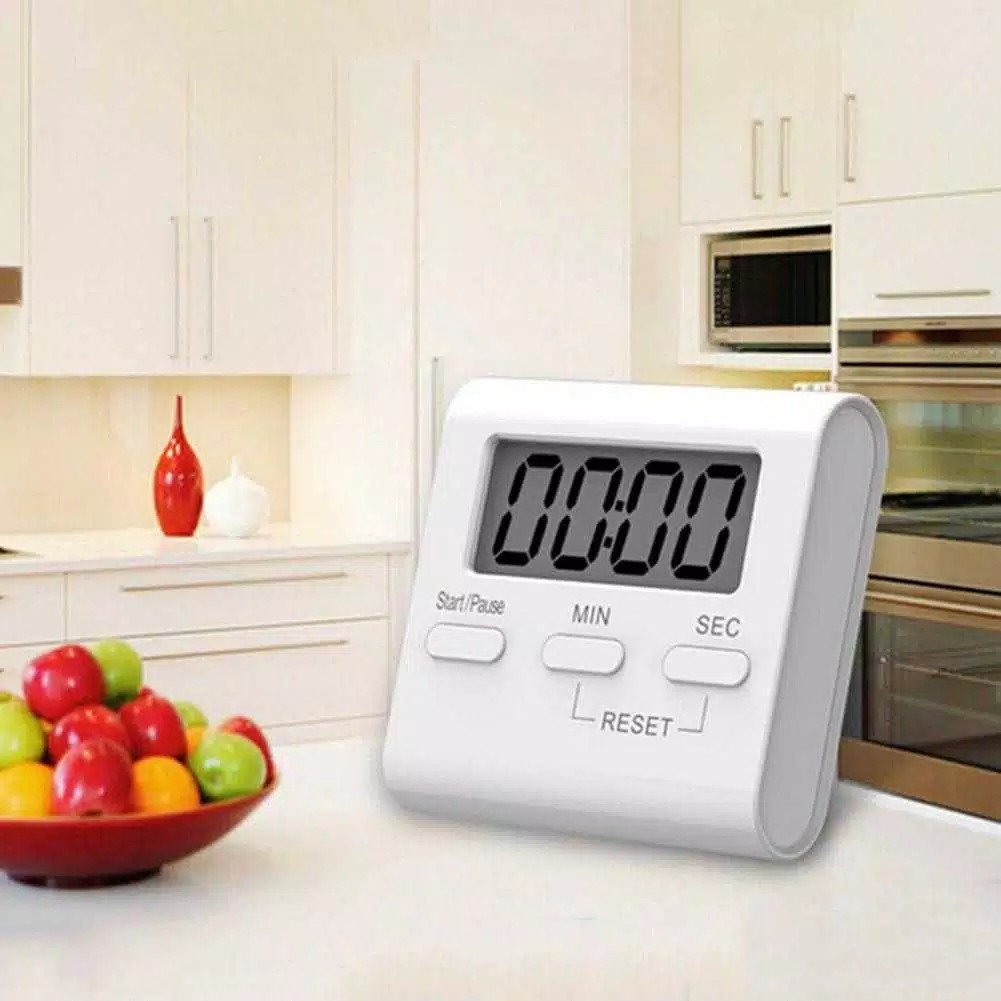 Taffware Timer Masak Dapur Countdown Digital Alarm count down counter Clock jnp