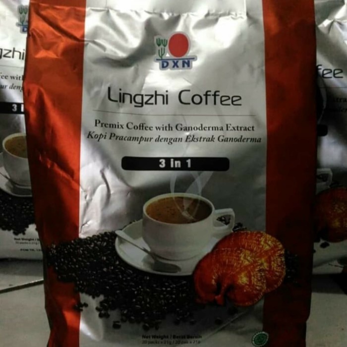 

vf0100f Kopi Lingzhi Coffe Ganoderma Extract 3In1 Dnx Ds20X11