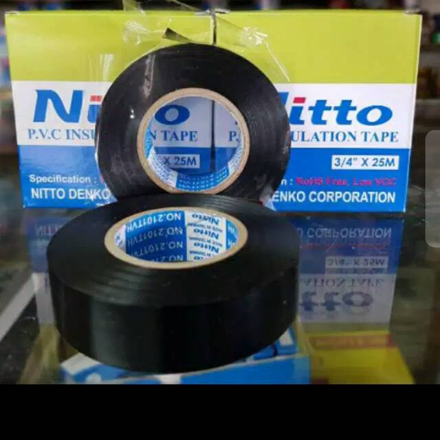 SOLASI NITTO/LAKBAN HITAM/LAKBAN KABEL