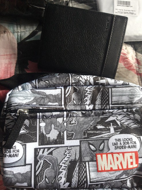 Miniso Official Marvel Crossbody Bag Tas Selempang Miniso Official Marvel Crossbody Bag Tas Selempang