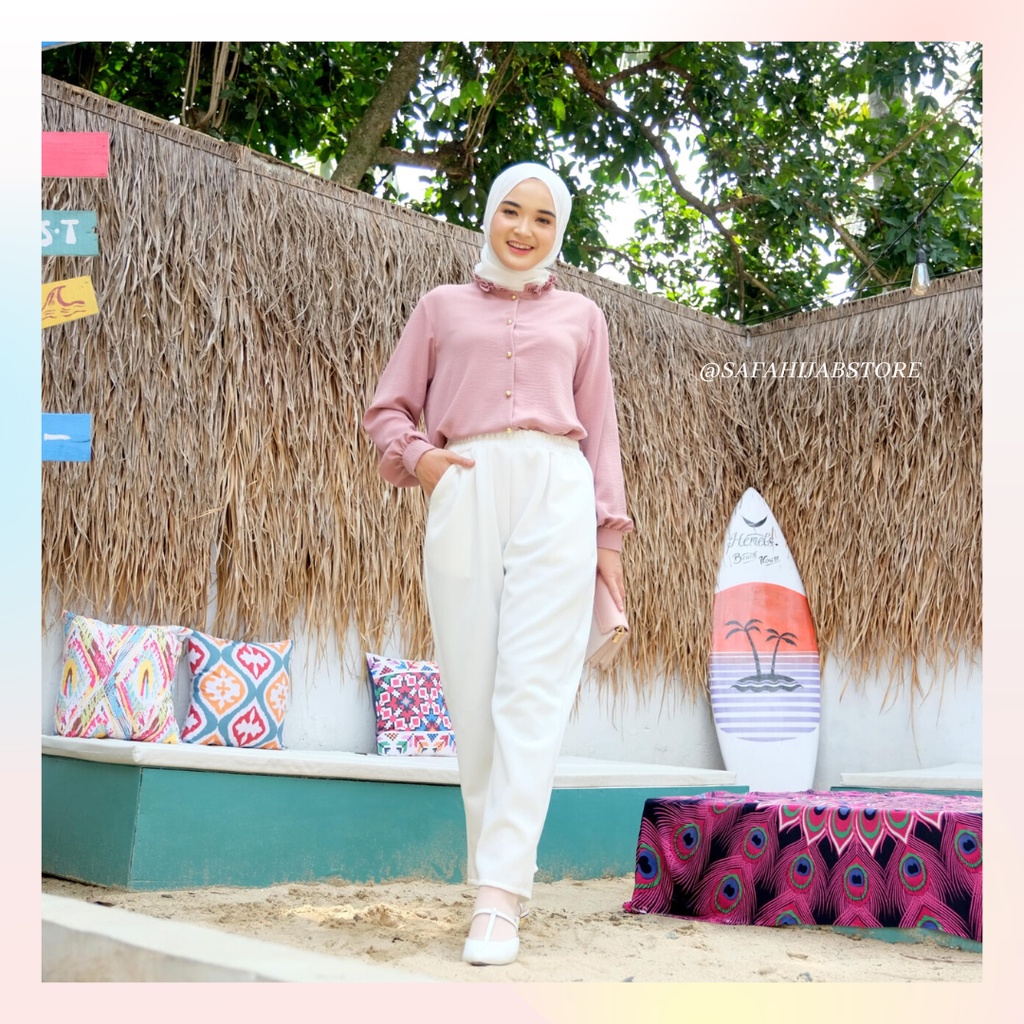 SANNE PANTS / CELANA KERJA / CELANA PANJANG / JUMBO SIZE