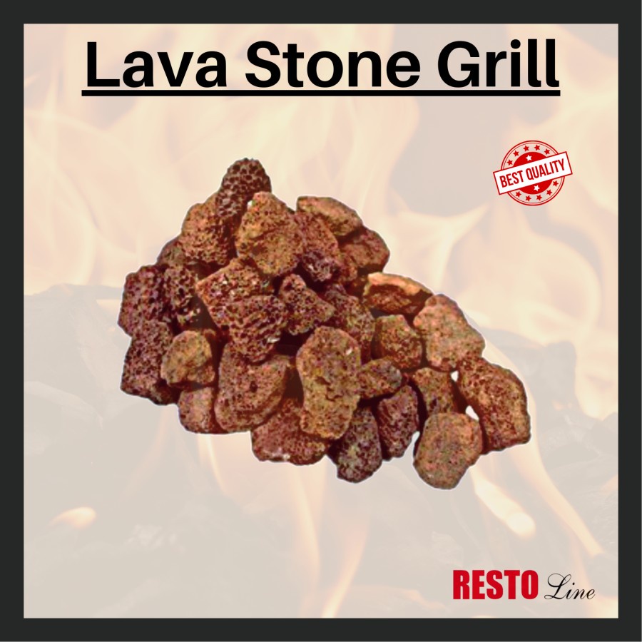 Lava Stone / Lava Rock Batu Grill