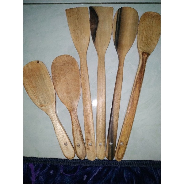 Jual Spatula kayu / Alat Masak Kayu Indonesia
