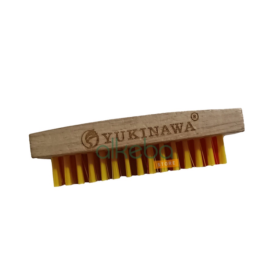 Sikat tangan baju yukinawa gagang kayu brush Sikat Pembersih Per pcs