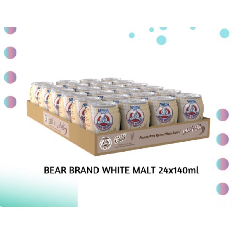 

susu bear brand malt putih