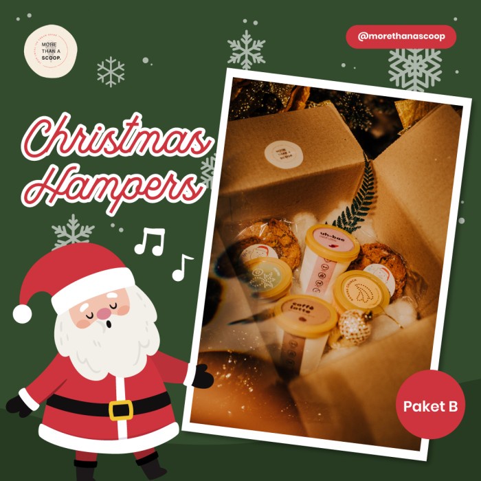 

Christmas - Christmas Hampers Es Krim Paket B