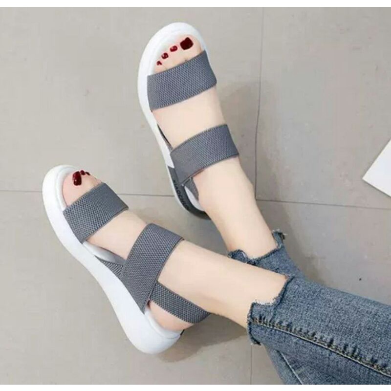 AGI3333 Sandal Tali Wanita Fashion Import XC Simple Ready Jakarta Bisa COD (With Box)