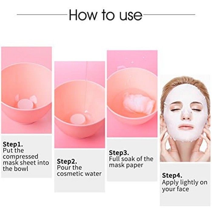 Tablet Mask / Compressed Mask / Masker Kosong / Mask Sheet Tissue