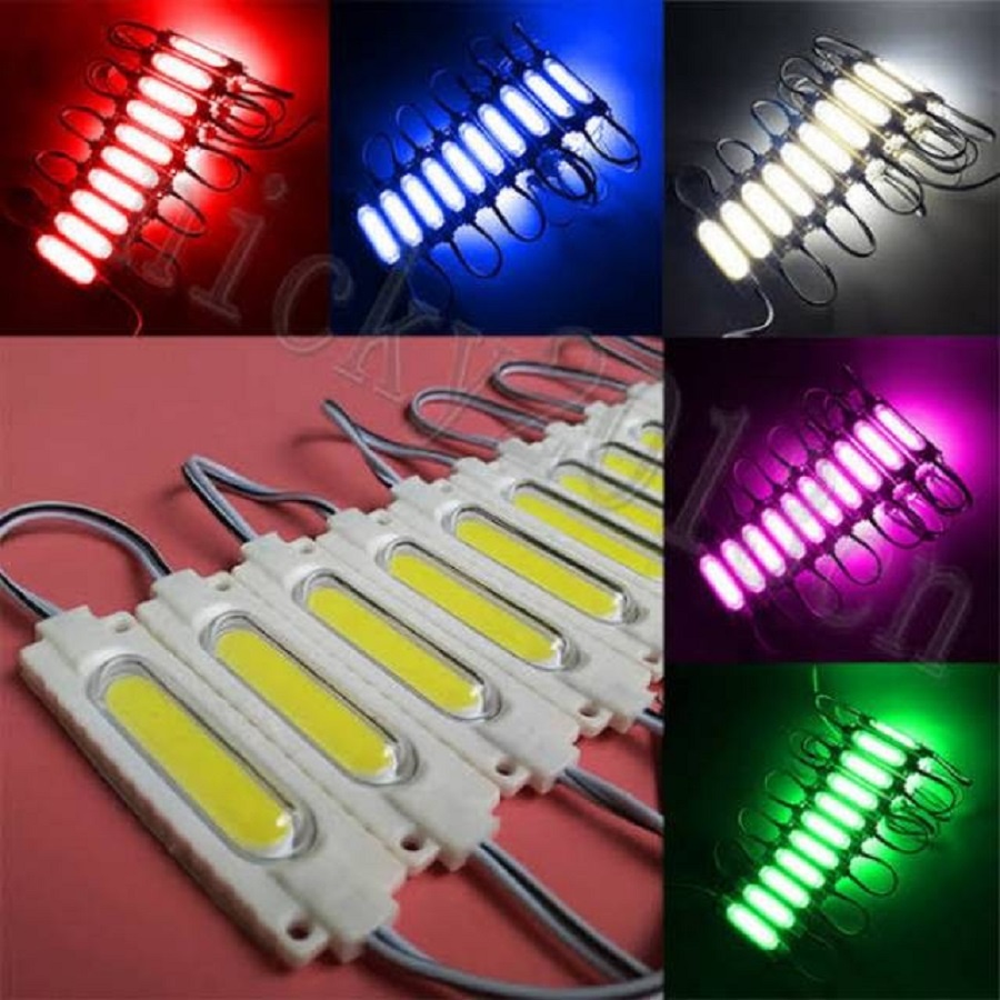 Lampu LED Strip Modul Module COB 6 Mata 2W 24V IP67 Waterproof LED COB