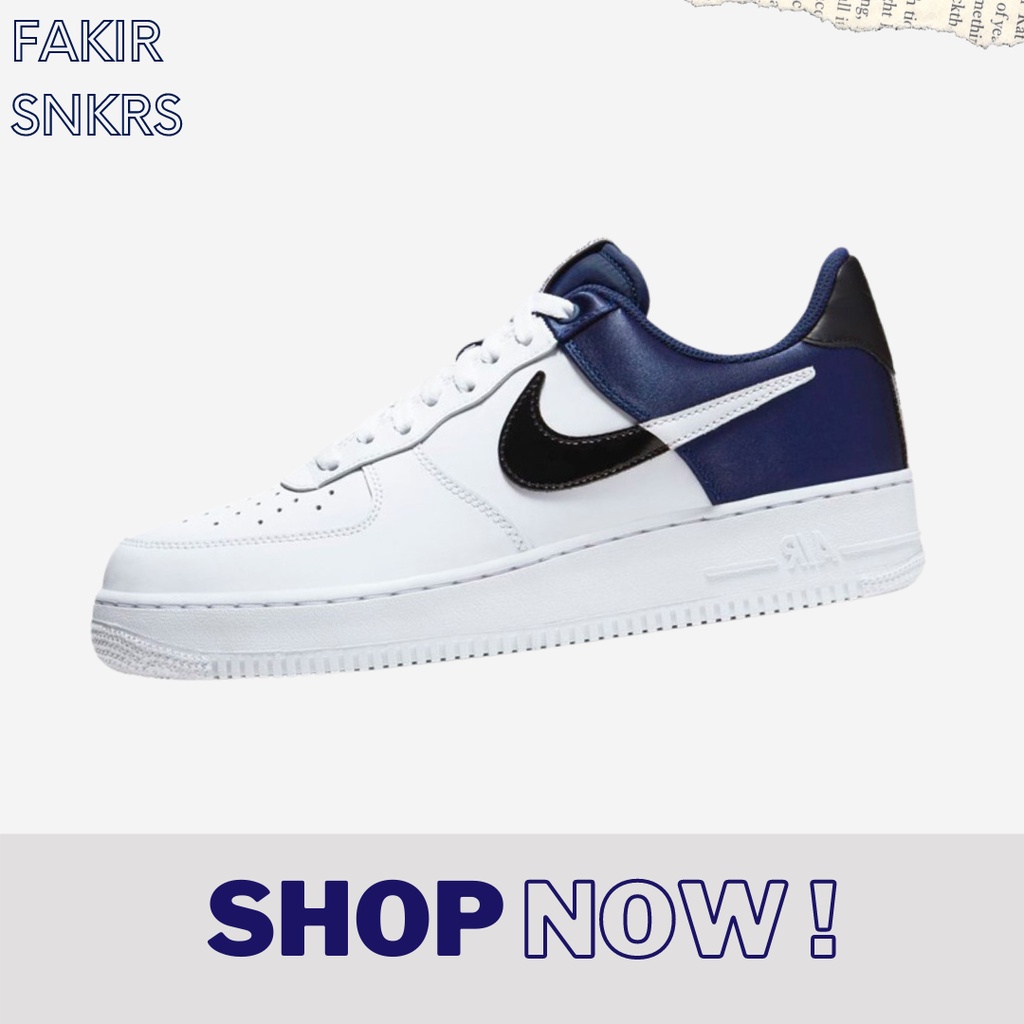 AIR FORCE 1 NBA WHITE NAVY