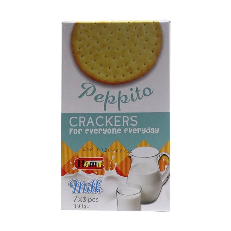 Biskuit Peppito Milk Crackers / Kreker For Everyone Everyday 180 Gram