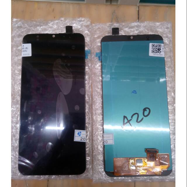 Lcd ts samsung galaxy a 20 a 205 oled lcd touchscreen samsung galxy a 205 a 20 ori oled