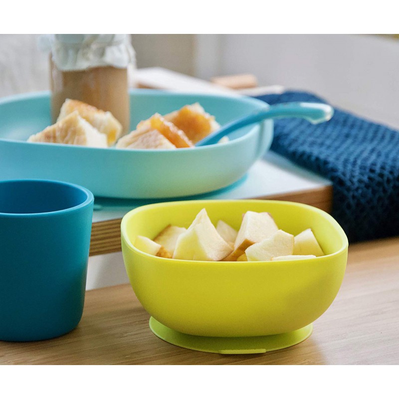 Beaba Silicone Meal Set - Blue