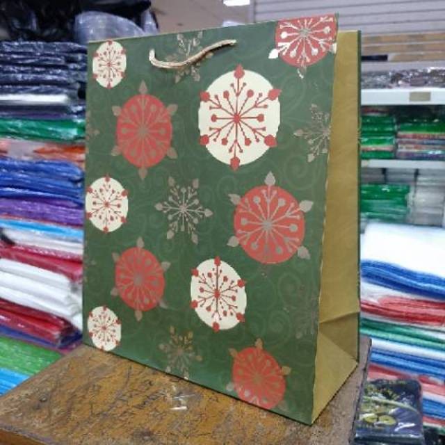 

(TERLARIS) PaperBag Natal uk 25x30