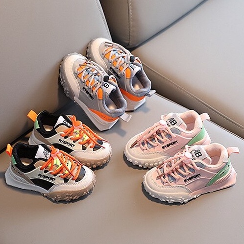 [COD] sepatu anak keren usia 0-6 tahun Sneakers  anak lakilaki dan perempuan unisex