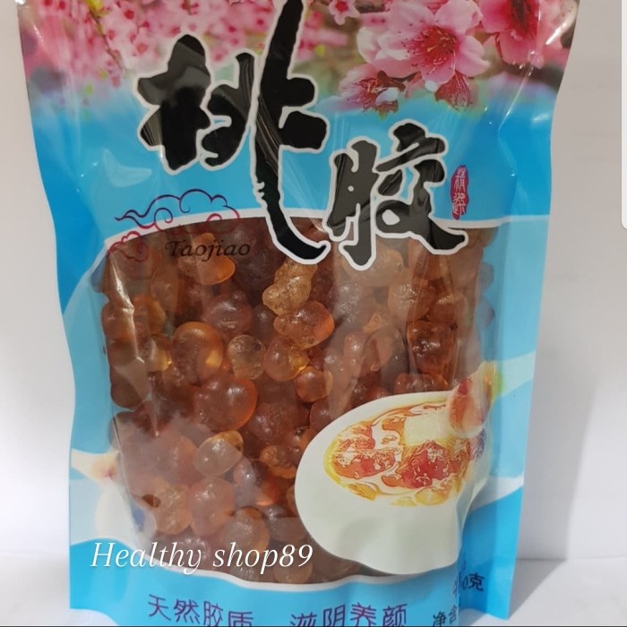 

( 500 gr ) PEARL PEACH GUM SUPER BIG PREMIUM / TA CIN CU TAO JIAU (BERKUALITAS)