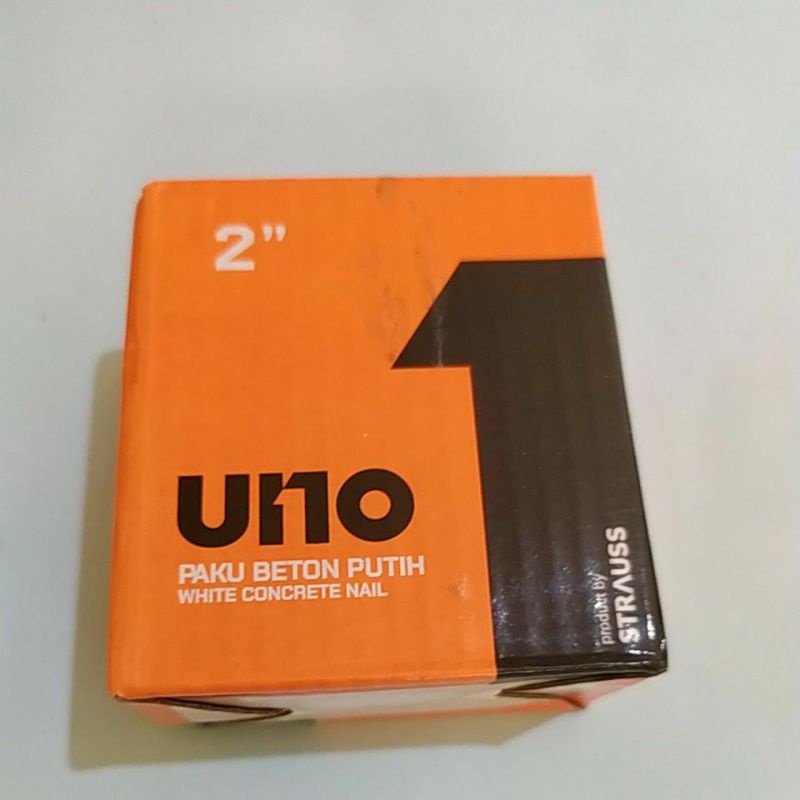 Paku Beton Putih UNO  1inchi. 11/2 inchi. 11/4 inchi. 2 inchi. 21/2 inchi. 3 inchi. 4 inchi. 5 inchi harga 1 kotak