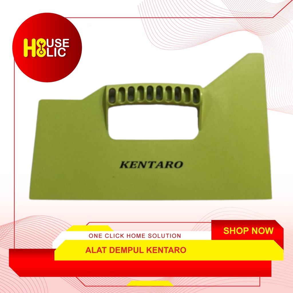 KENTARO Kape Kapi Plastik 10 Inch 25 Cm PVC Scraper Alat Dempul Kumpon