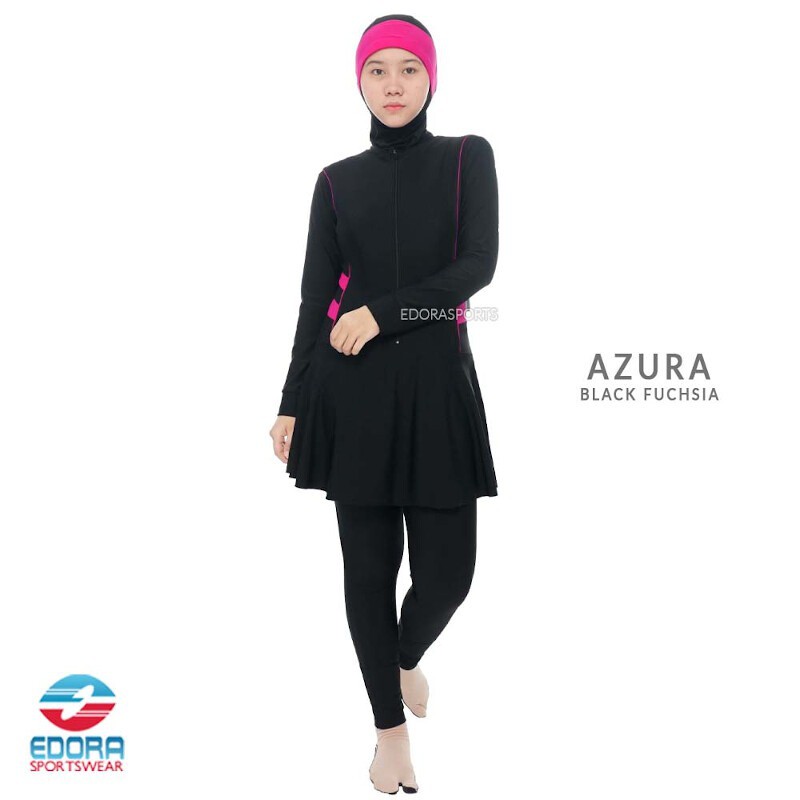 Baju Renang Muslim Wanita Dewasa AZURA MUSLIMAH EDORA