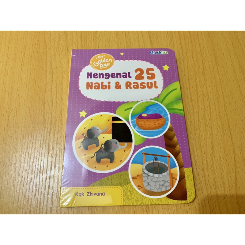 Mengenal 25 nabi dan rasul boardbook