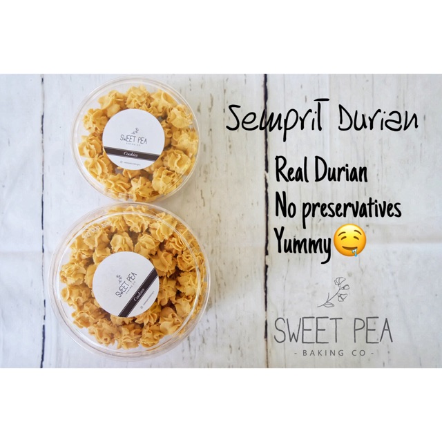 

Semprit Durian Asli Sweetpea