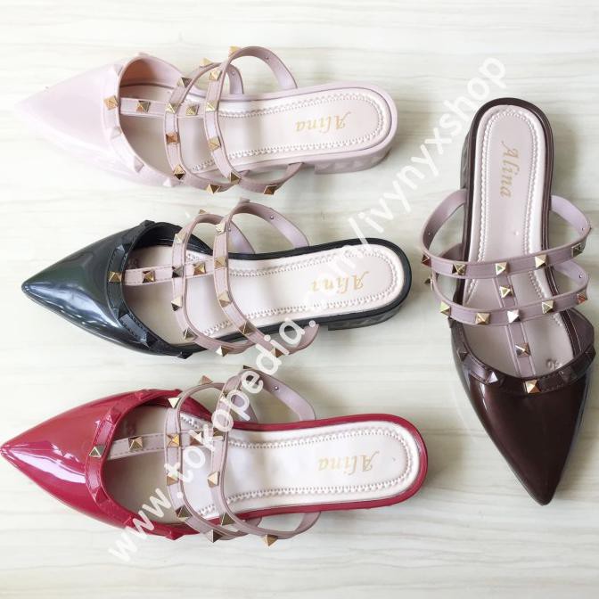 Diskon Sandal Jelly Valentino Sandal Selop Wanita Limited
