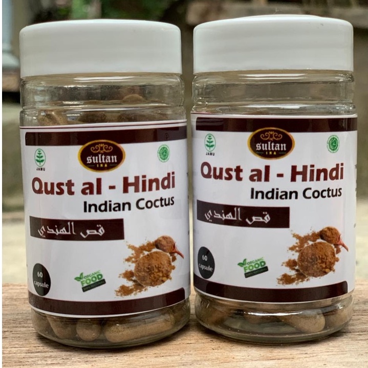 Qusthul Hindi | kapsul Qust Al-Hindi | Qustul Hindi 60 kapsul | Qusthu | kustul hindi Alsi Original.