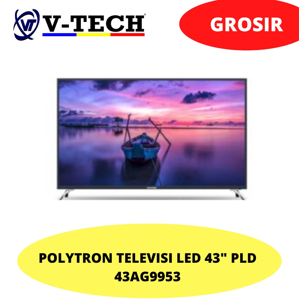POLYTRON TELEVISI LED 43" PLD 43AG9953