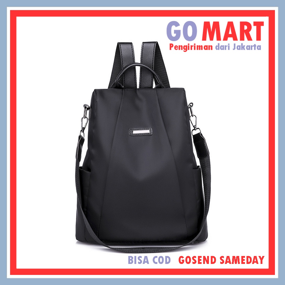 Tas Backpack Wanita Import - Tas Ransel Wanita - Tas Sekolah Terbaru - Tas Wanita Terbaru - Tas Ransel Wanita Anti Maling - Backpack Korea Impor - Tas Wanita 2in1 - BK10