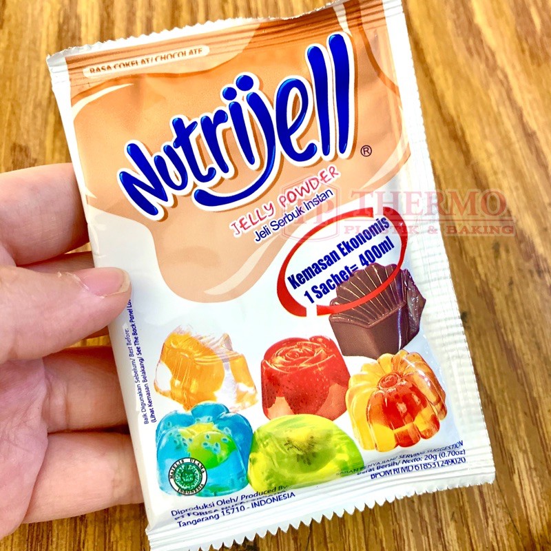 

Nutrijell Coklat Nutrijel Jelly Jeli Puding Cokelat