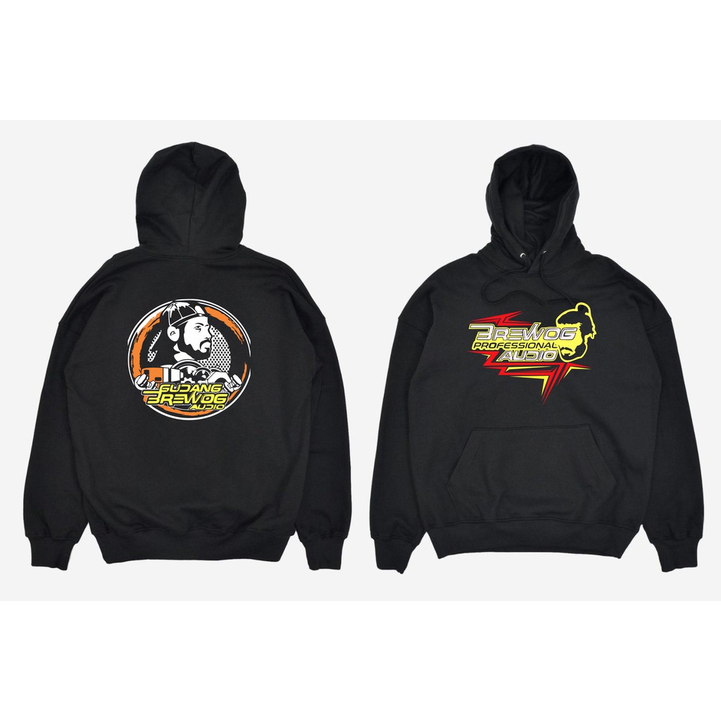 Jaket Hoodie Sound System Brewog Audio Big Size Jumbo