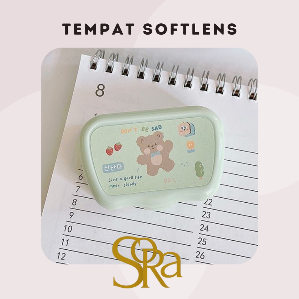 Tempat soflens mini / tempat softlens travelling / tempat softens estetik