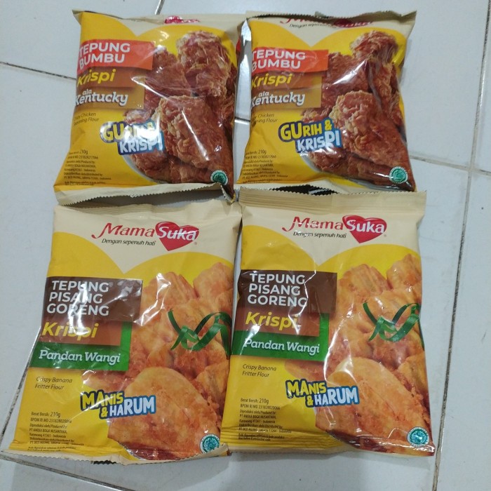 

mama suka mamasuka tepung bumbu - tepung pisang