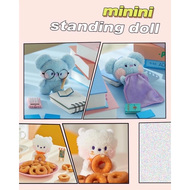 [READY] BT21 Minini Standing Doll Official