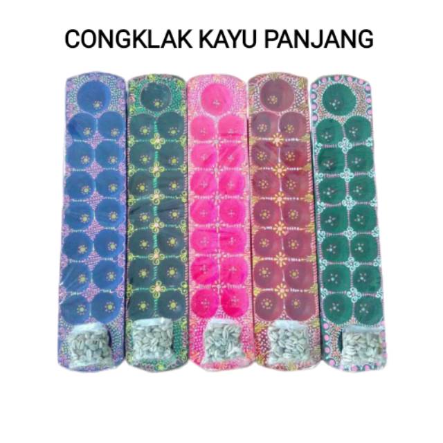 Congklak Dakon Kayu Panjang sudah termasuk biji 105 pcs