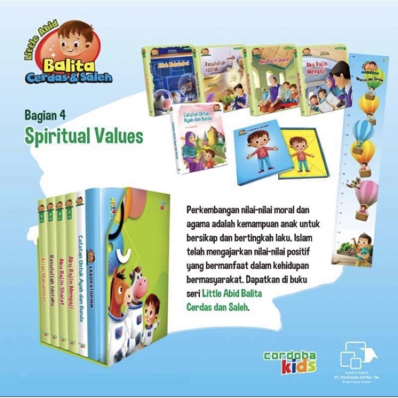 CORDOBA Buku Little Abid Mainan Edukasi Anak