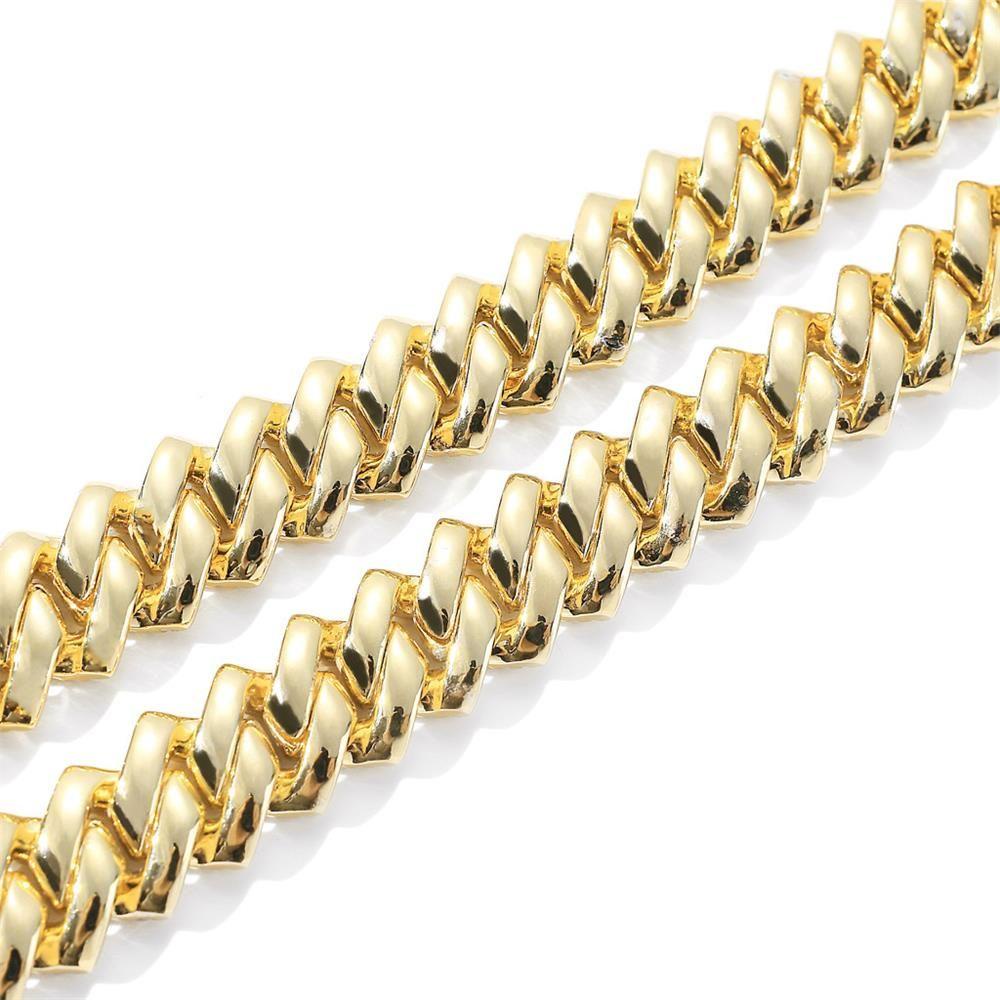 R-bunga Kalung Baru Mewah Shiny Fashion Necklace Hip Hop