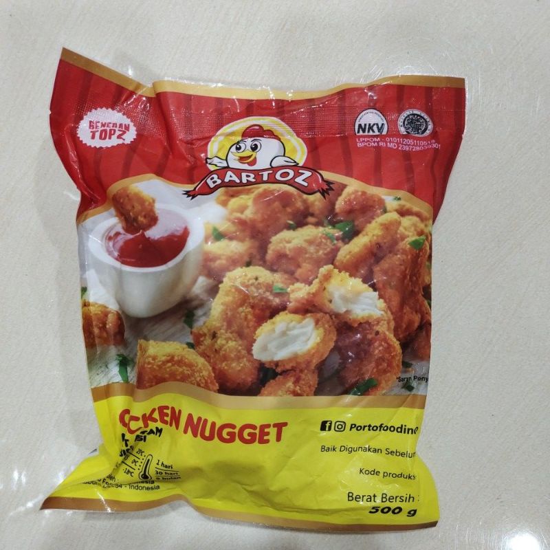 

bartoz chicken nuget 500gr