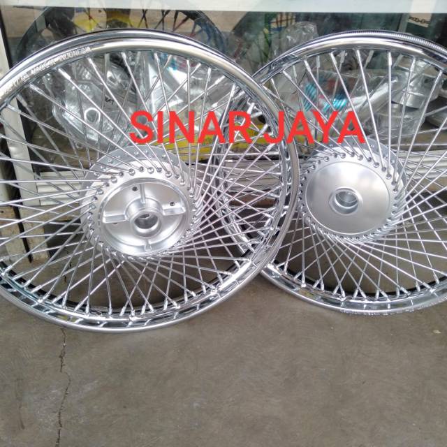 Velg jari pelek jari seribu 120 140 160 17 c70 c50 c700 c800 s90 cb grand prima supra supercub imper