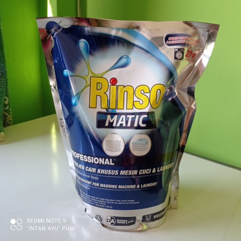 rinso cair matic 1.8kg jumbo murah