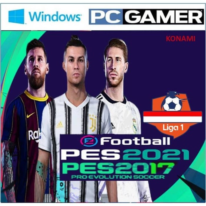 (READY) PES 2017 Terbaru Season 2019 + Liga Indonesia for PC Games