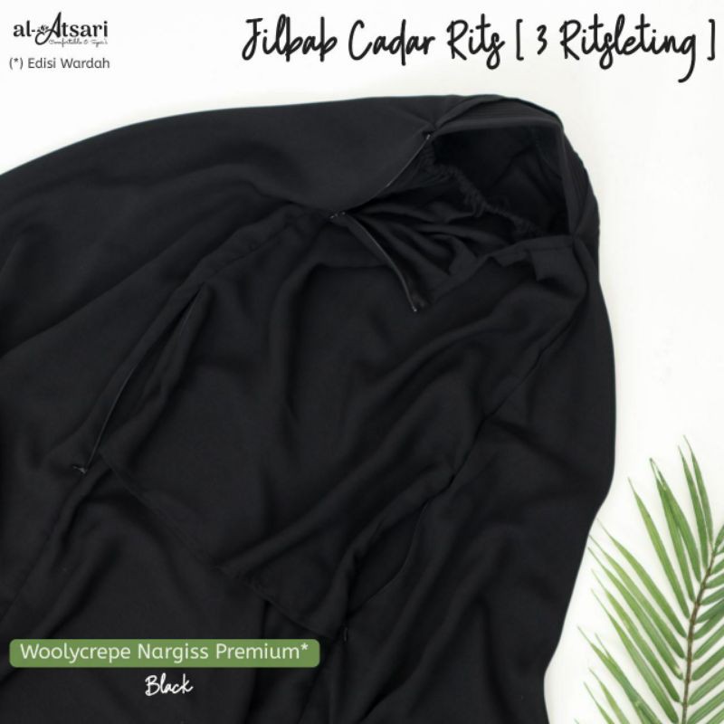 Set Gamis Shofa Cadar Rits Al Atsari