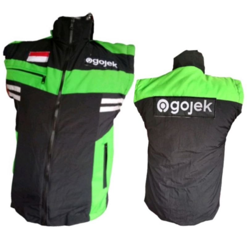 Rompi Motor Gojek  Bahan Waterproof Tebal Komunitas Ojol Keren