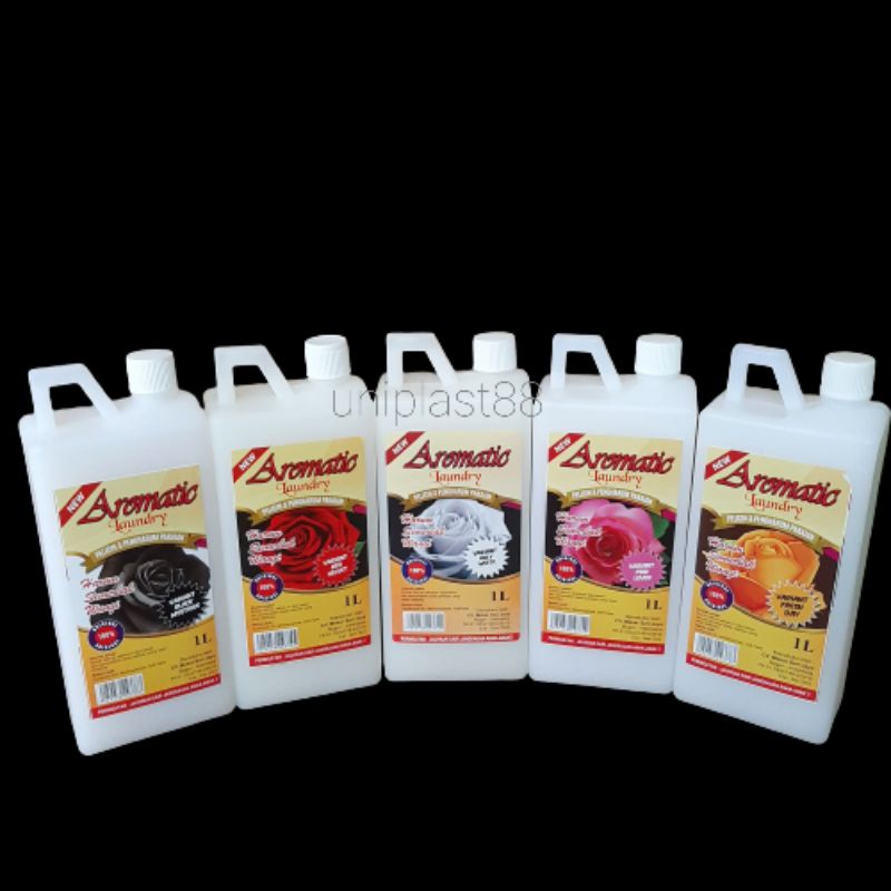 Pewangi Pakaian Pelicin Setrika Pelembut Baju Aromatic Super Laundry 1 Liter