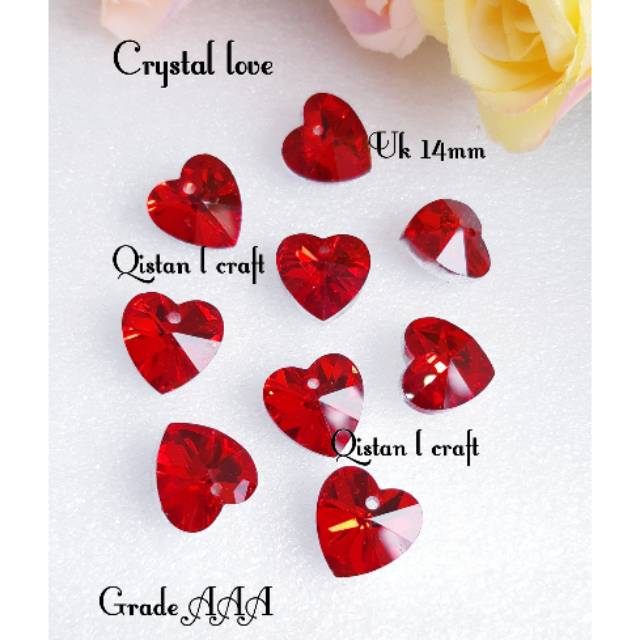 Crystal premium merah