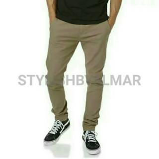 BIG SALE Celana  chino  panjang cowok pria cream mocca  nevy 